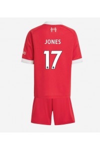 Liverpool Curtis Jones #17 Babytruitje Thuis tenue Kind 2025-26 Korte Mouw (+ Korte broeken)